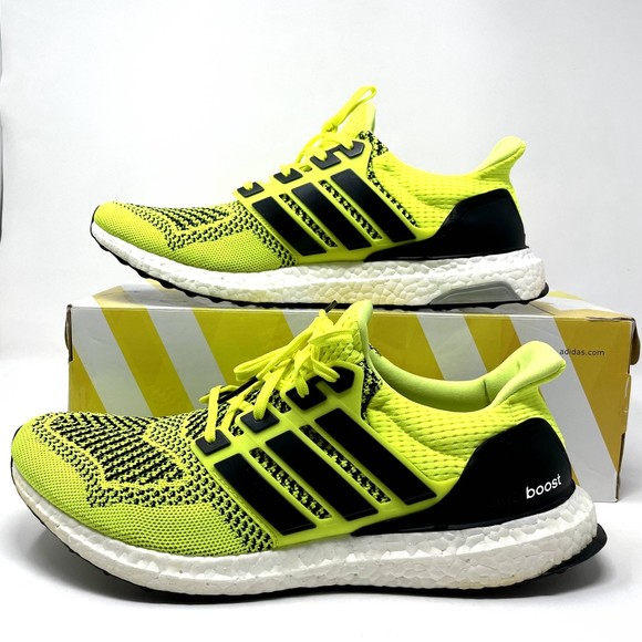 Adidas Ultraboost 1.0 Solar Yellow Men Size 11.5 - Picture 2 of 8